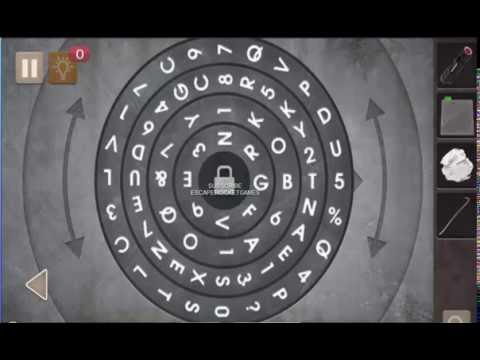 [Spotlight room escape] Chapter2 - White collar Walkthrough: New pass Puzzle (Very Easy) .