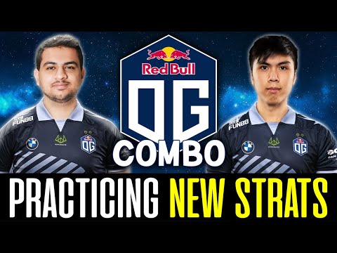OG cooking new STRATS in ranked - ATF & TAIGA DUO DOTA 2