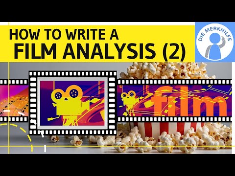 How to analyze a film (part 2) - Filmanalyse in Englisch: cinematic effects (film analysis erklärt)