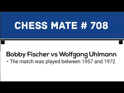 Bobby Fischer vs Wolfgang Uhlmann • The match was played between 1957 and 1972