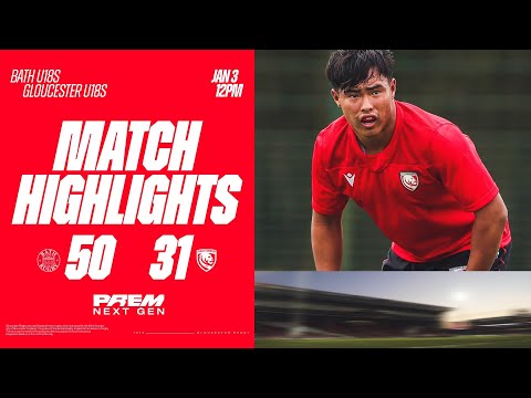 ACADEMY | Gloucester Rugby U18s v Bath U18s Highlights