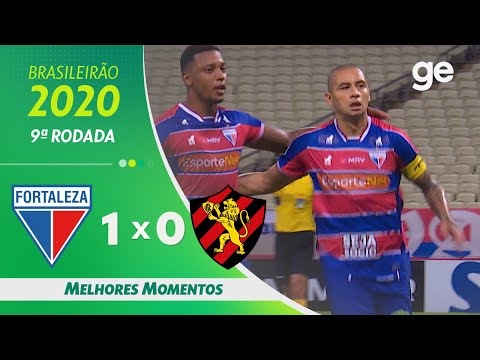 Gols e lances de Fortaleza x Sport