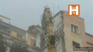 DEMOLICIÓN EDIFICIO CALLE HÉROE DE SOSTOA