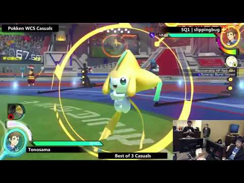 WCS 2017 Pokken Casuals - Tonosama (Braixen) vs. SQ1 | Slippingbug (P. Libre)