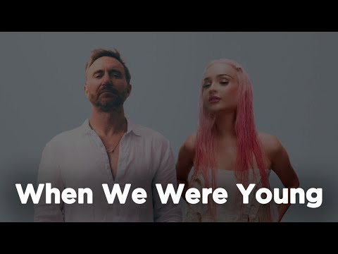 David Guetta & Kim Petras - When We Were Young (1 hour straight)