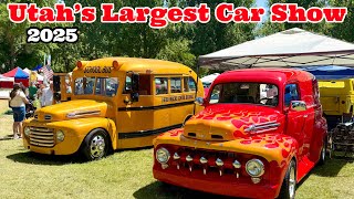 CACHE VALLEY CRUISE-IN 2025 🔥 CUSTOM & CLASSIC CAR SHOW in LOGAN, UTAH (4K)