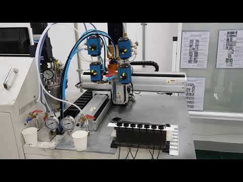 2액형 자동 정량 혼합 믹싱 토출기