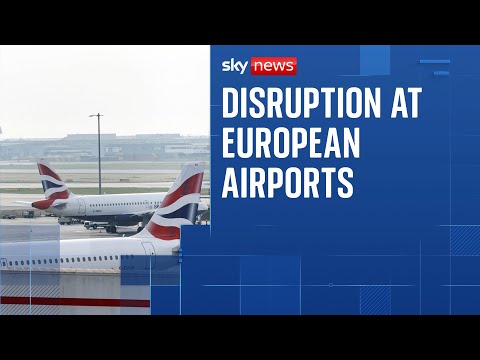 Heathrow warns of delays as cyber attack disrupts European airports