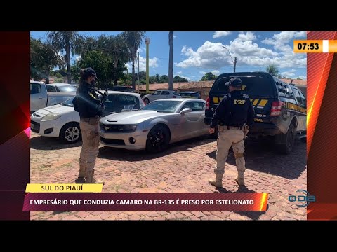 Empresário de 46 anos é preso na BR-135 em Bom Jesus acusado de estelionato 05 05 2021