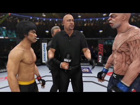 Bruce Lee vs. Biohazard (EA Sports UFC 3) - Epic Battle 💯 🐲 - Dragon Fights 🐉
