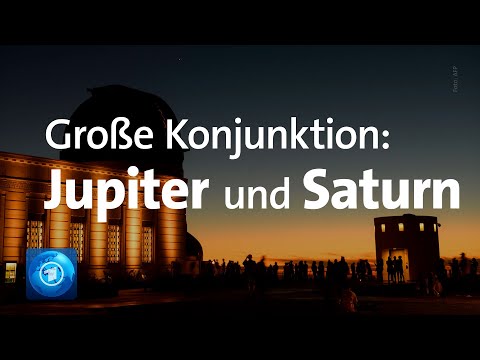 Himmelsschauspiel: Große Konjunktion zwischen Jupiter und Saturn