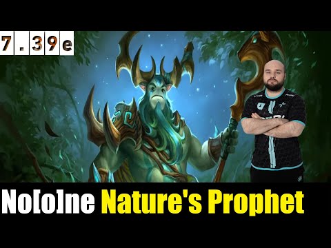 🤯 No[o]ne [Nature's Prophet] MID 7.39d- DOTA 2 HIGHEST MMR MATCH#dota2  #dota2gameplay
