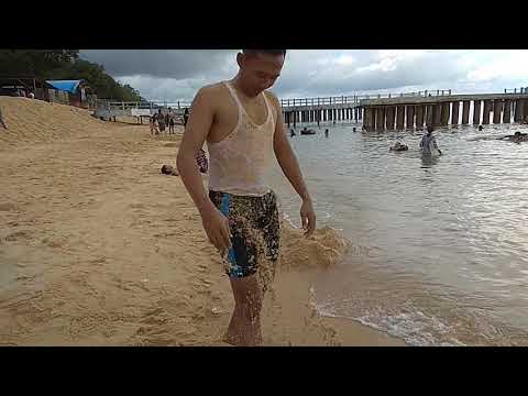 Memory long sand beach.. 😁 😁