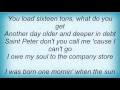 Leann Rimes - 16 Tons Lyrics