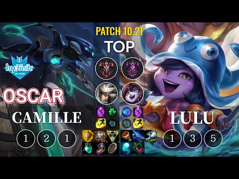 hyF Oscar Camille vs Lulu Top - KR Patch 10.21