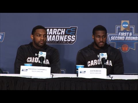 Sindarius Thornwell, Justin McKie NCAA News Conference — 3/18/17
