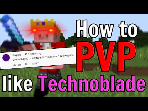 How to PVP like TECHNOBLADE - Minecraft Analysis