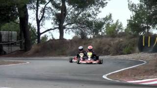 preview picture of video 'Karting Martigues 125 KZ 23-10-11'