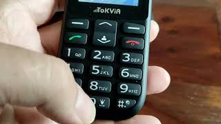 TOKVIA T111 Seniorenhandy mit großen Tasten, Eine schöne einfache Handy für Senioren