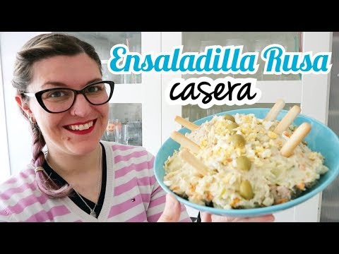 ENSALADILLA RUSA CASERA Y FÁCIL