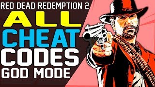 Red Dead Redemption 2 CHEAT CODES - Infinite Ammo, Unlimited Health and Stamina, Increase Dead Eye
