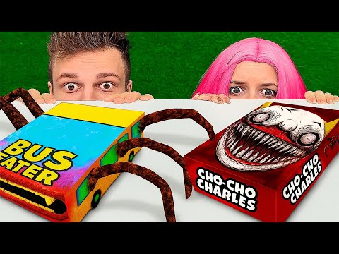 DO NOT OPEN THE LEGO SET THOMAS.EXE vs CHOO CHOO CHARLES vs BUS EATER AT 3:00 AM!!