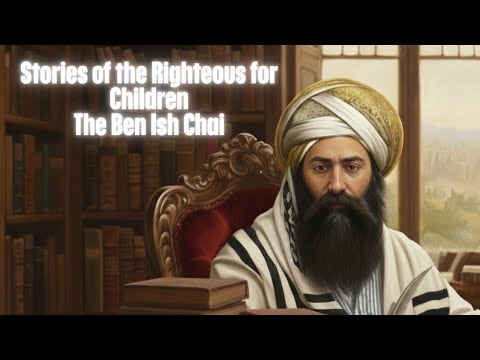 The Ben Ish Chai illustrated by AI - stories of zadikim.