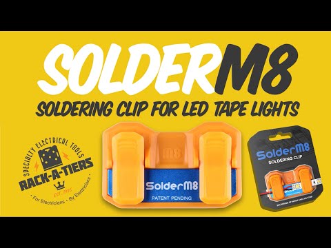 How to solder LED strips like a PRO!! (Solderm8)