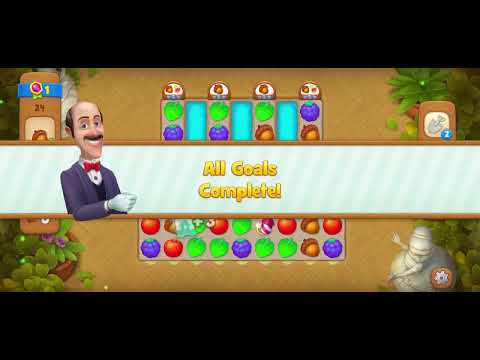 Golden Cup 10966 Stage 24 - 25 ▪︎ no hacks, real play ☆ Gardenscapes by Anne