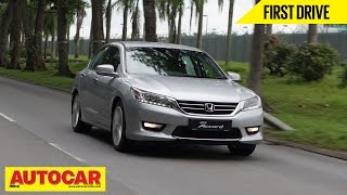 2015 Honda Accord | Exclusive First Drive Video Review | Autocar India