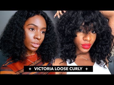 VICTORIA LOOSE CURLY: My New Wig Styles for MyFirstWig! ▸ VICKYLOGAN