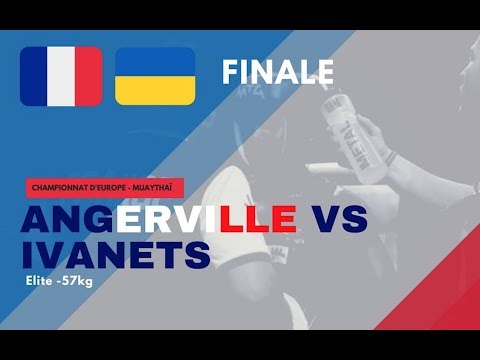Finale -57kg Anaelle Angerville (Fr) vs Ivanets (UKR)
