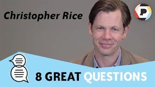 Christopher Rice (author of Ramses the Damned) | 8 Great Questions Video
