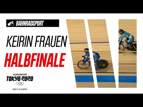 BAHNRADSPORT | Keirin Frauen HALBFINALE - Highlights | Olympische Spiele - Tokyo 2020