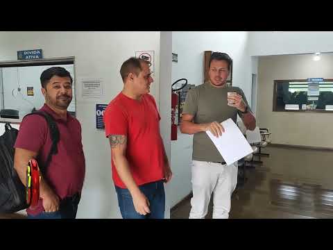 EQUIPE DE CAPTAÇÃO E GESTÃO DO PREFEITO ELEITO WILLIAM SOARES NOS CORREDORES DA PREFEITURA DE JUQUITIBA.