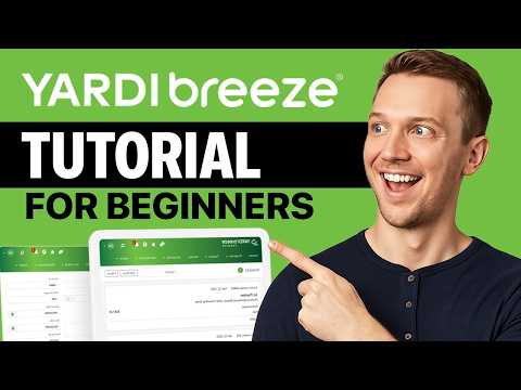 Yardi Breeze Tutorial For Beginner S Property Management Software Overview 2026