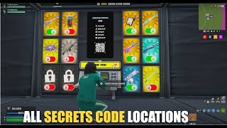 3V3V3V3 GO GOATED HIVE MAP FORTNITE CREATIVE - ALL SECRETS CODE LOCATIONS (AIMBOT CODE) PART 1
