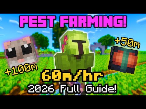 Pest Farming is INSANE! | Hypixel Skyblock Money Making Method