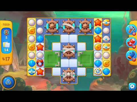 Fishdom 2021 - Level 7059   #playrix #fishdom #gaming