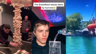 The Smoothest people caught on camera-TikTok Compi