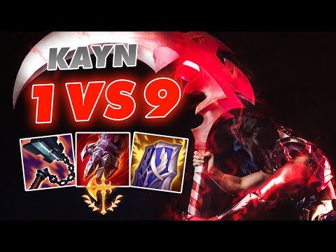 Kayn 1 VS 9 (High diamond)