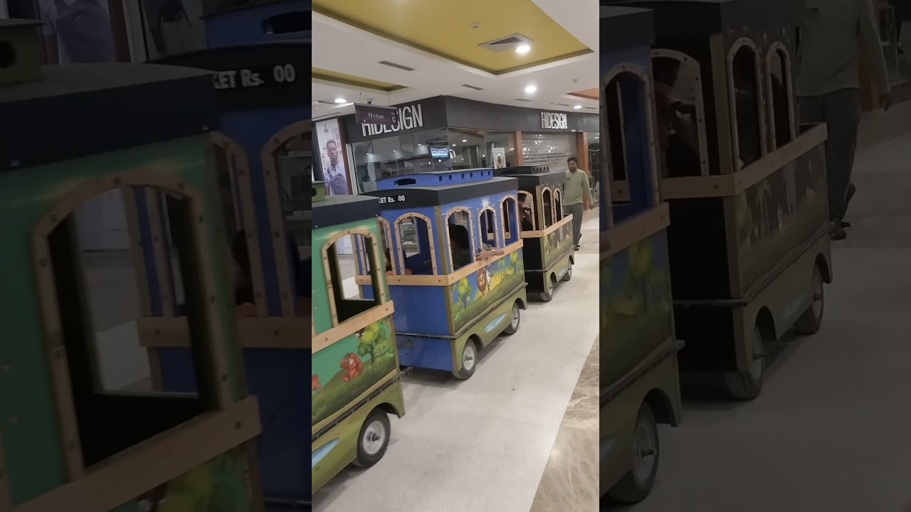 fun train #train #trains #kidstrains #funtrip #funtrain #joy #kids #shopping #mall #chennai #shorts
