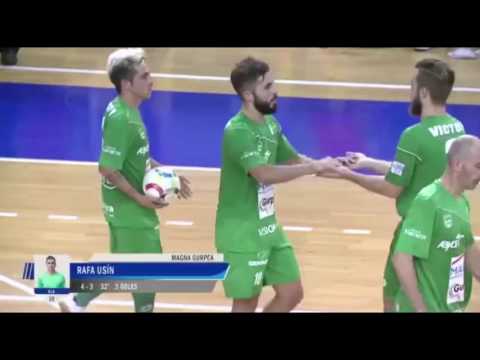 Gol de Rafa Usín (4-3) en el Gran Canaria - Magna Gurpea. J3, 1 Div
