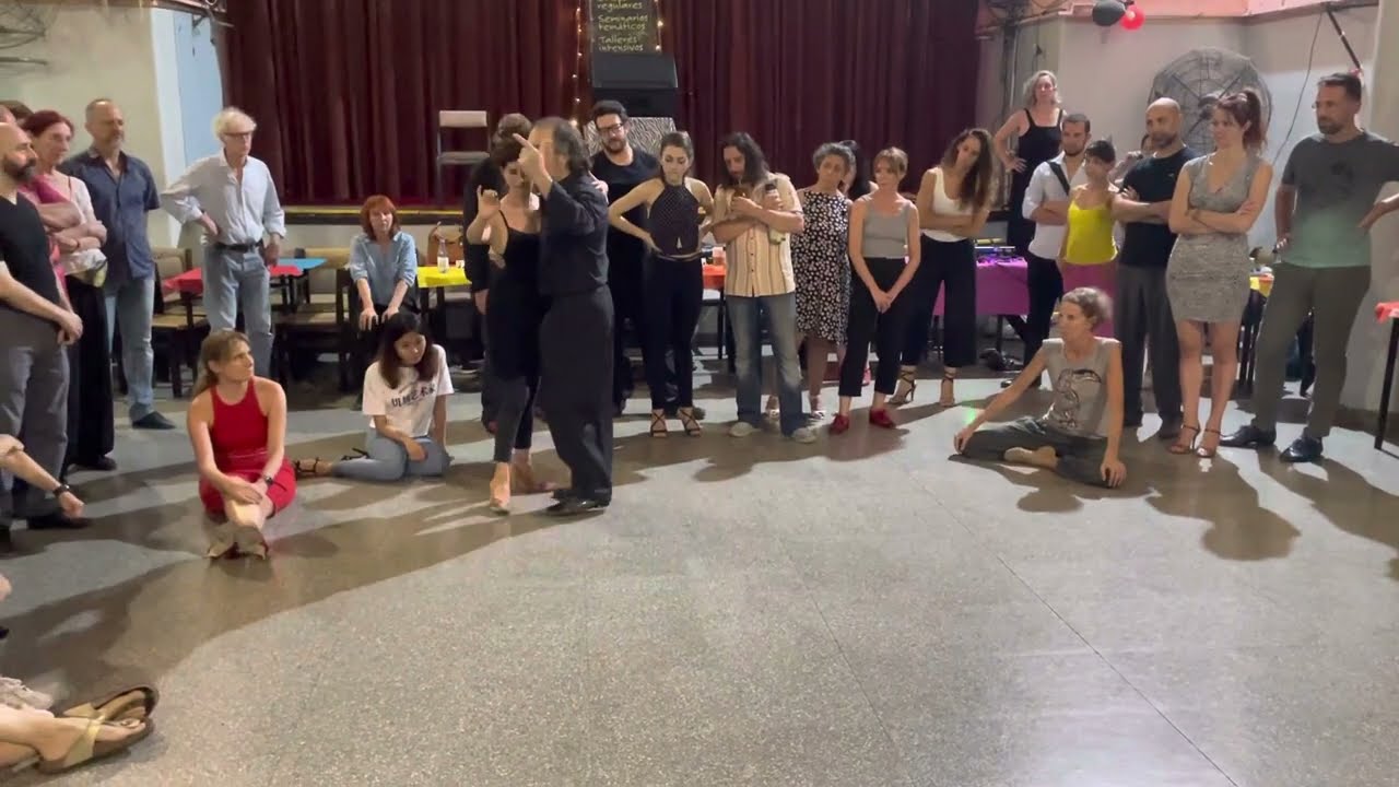 Video thumbnail for Gustavo Naveira y Mariela Sametband Class Demonstration @ El Motivo 1/2/2023 #1