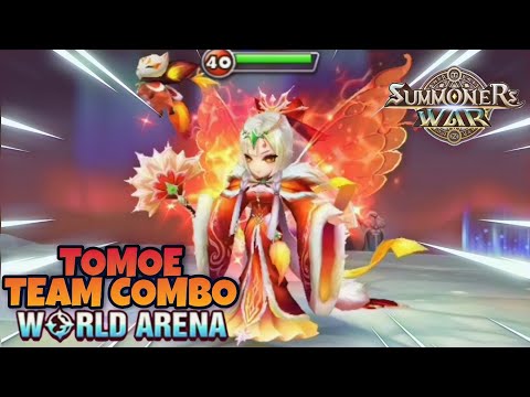 Tomoe Team Combo in World Arena - Summoners War