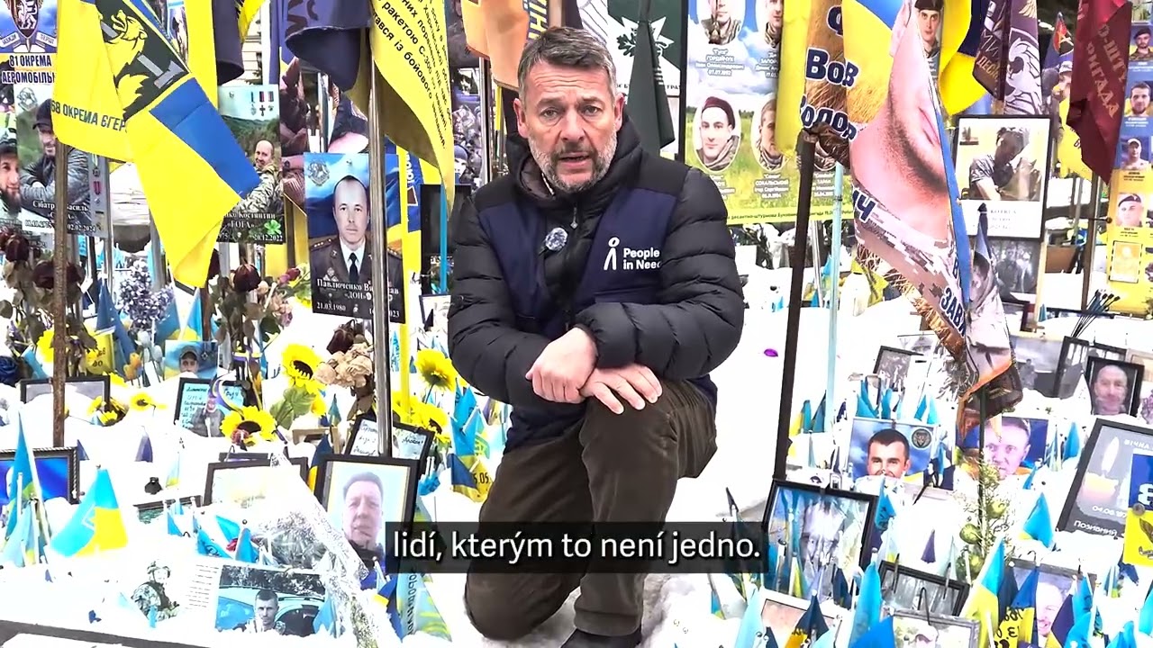 Šimon Pánek na Ukrajině: Ruská agrese už čtyři roky ničí životy, města i rodiny.