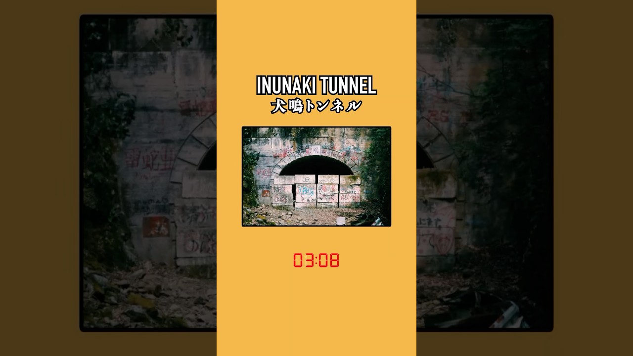 INUNAKI TUNNEL / 犬鳴トンネル