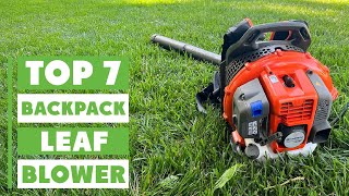 Top 7 Backpack Leaf Blowers for Effortless Yard Work