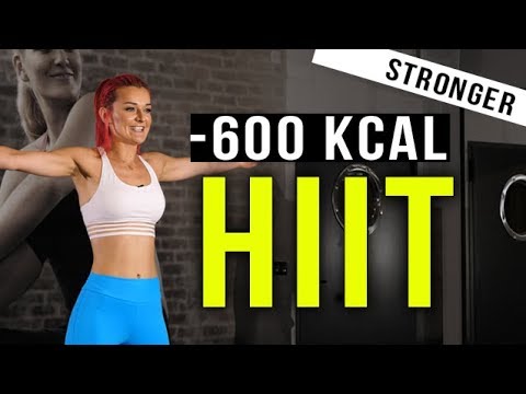- 600 KCAL W 30 MINUT - HIIT STRONGER TRENING INTERWAŁOWY ODCHUDZAJĄCY