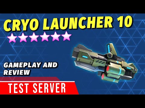 Cryo Launcher 10 | Test Server Weapon Review | Mech Arena